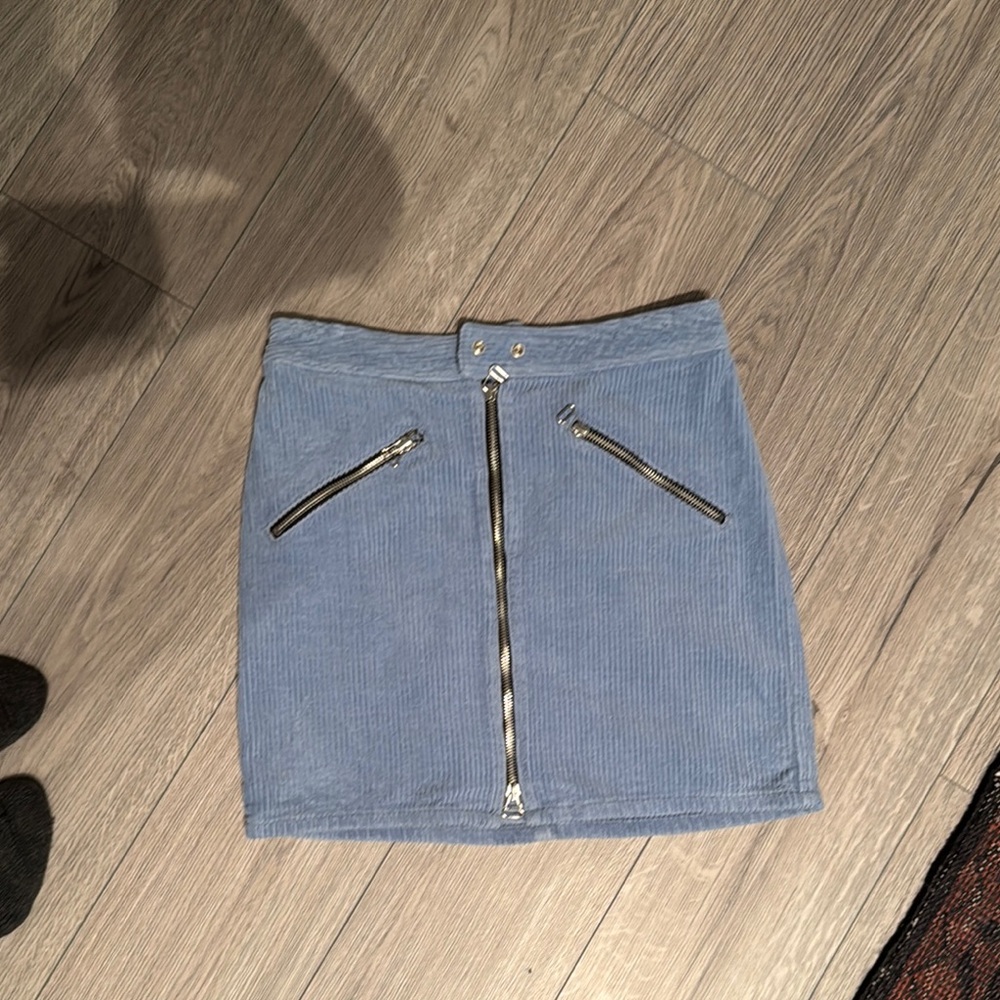 Rag & Bone Blue Mini Pencil Skirt
